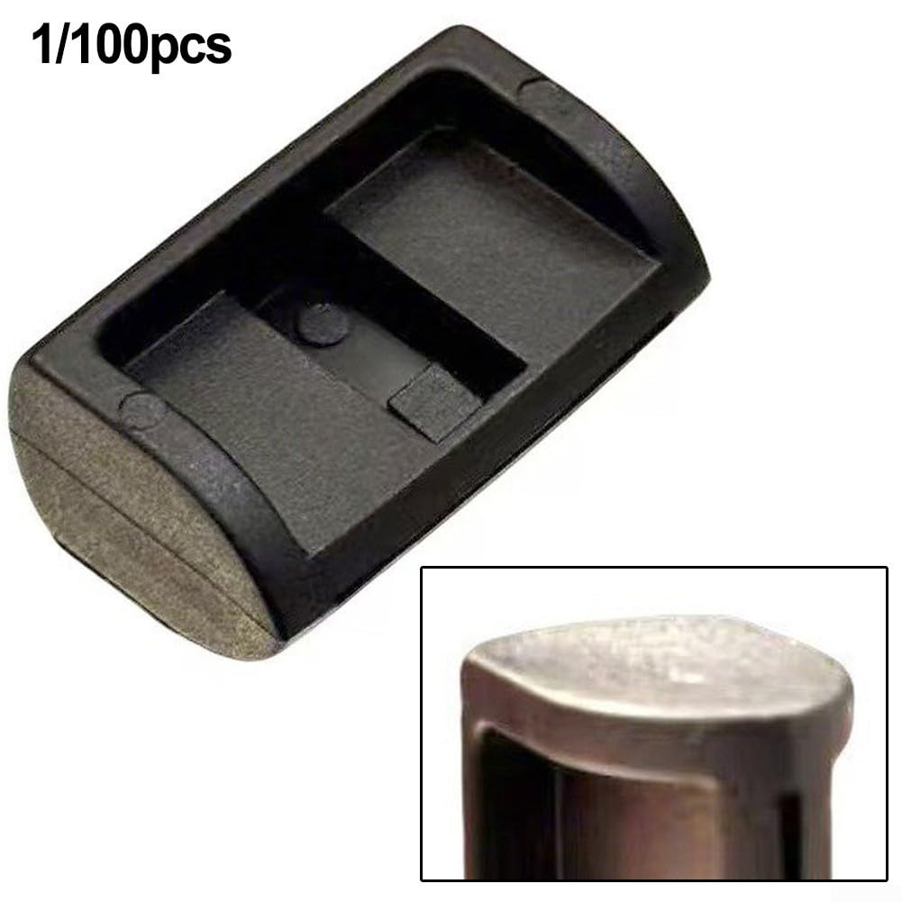 Schwarzer Grill Dämpfergriff 34.5mm Nylon Robust(200pcs) | Hitzebeständiges Nylon, 34.5mm Passform, schwarz, robuste Bauweise, einfache Handhabung