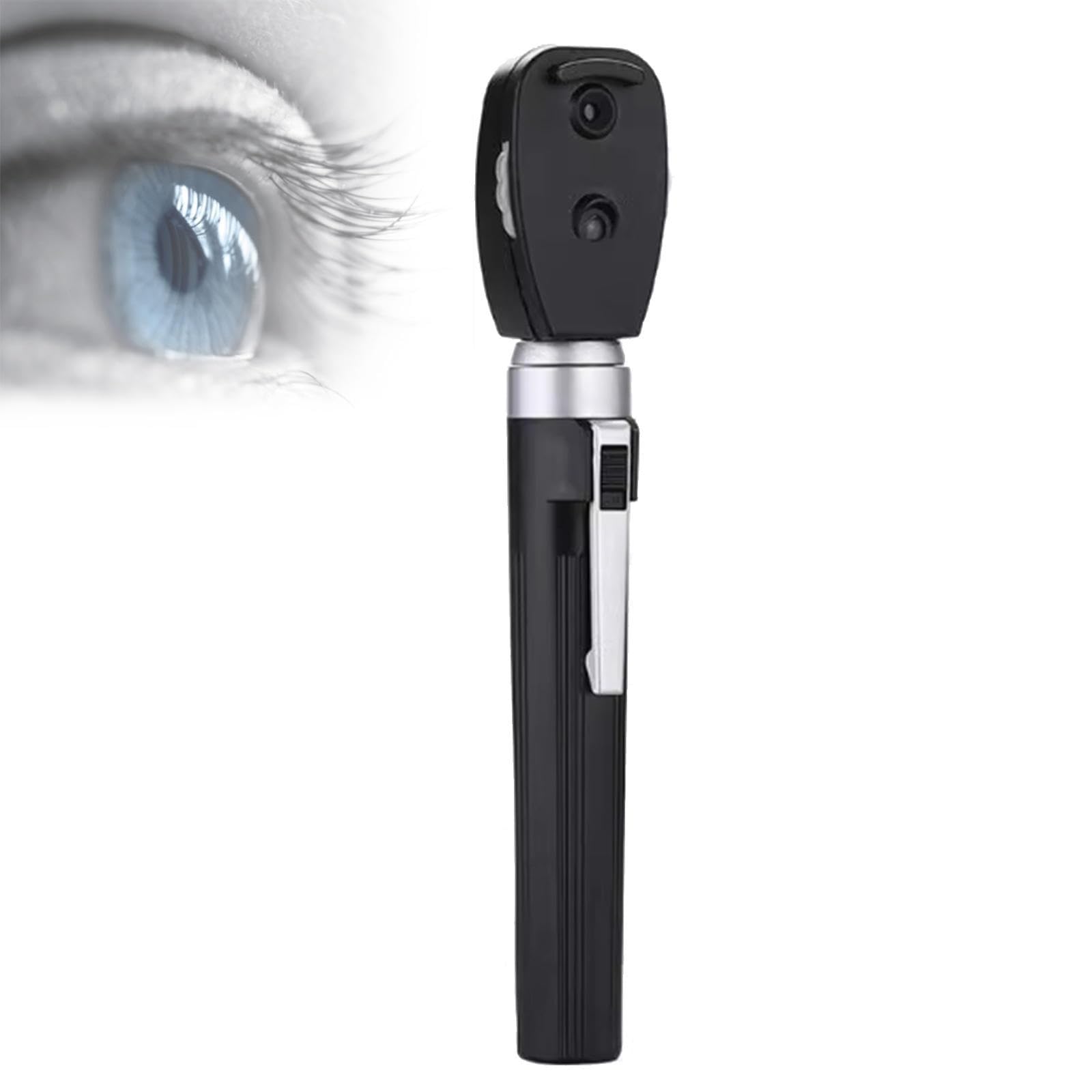 Kit de diagnostic 3 en 1 ophtalmoscope otoscope portables à LED grossissement 3X microscope optique médical vétérinaire laboratoire