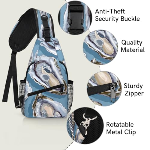 Mochila Sling Unisex para Mujer y Hombre de Viaje y Senderismo miniatura 3