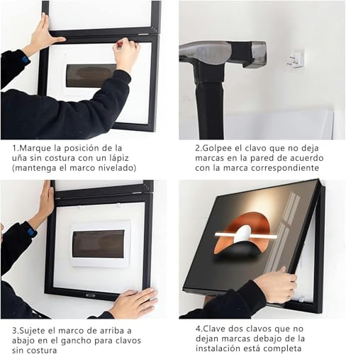 Couvercle de boîte de compteur pour masquer un boîtier électrique mural - 2