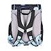 Herlitz Schulranzen Set 4-teilig Loop Cyber Soccer Blau 17 L Ergonomischer Tornister mit geringem Gewicht 1. Klasse Junge Mädchen Kinder, Fußball