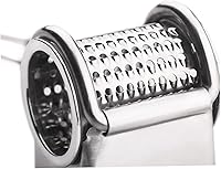 Vista 7 de Rallador de queso giratorio de acero inoxidable - giratorio y de mano - Chocolate de manivela a mano