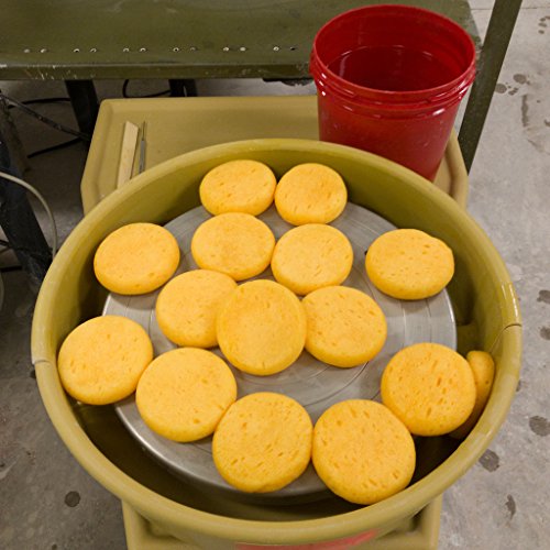 Stoned Studio | 3.5 Inch Artist Sponge | Painting Sponge | Watercolor | Crafts | Clay | Ceramics | Face Painting | Household Use |15 Pcs #TOP1