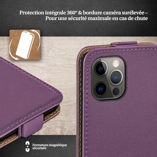 Housse lilas iPhone 12 Pro Max pour protéger votre écran - 3