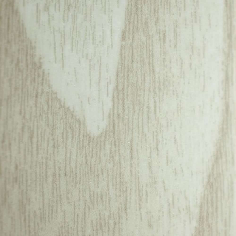 A08 35mm Aluminium Wood Effect Flat Self Adhesive Door Threshold Strip - Arctic Oak, 2.7m