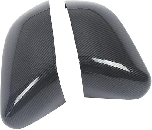 Miniatura 7 de KELEIMAI Accesorios de coche aptos para Ford Explorer 2020 2021 2022 2023 Tapas de espejo retrovisor exterior (estilo fibra de carbono) ABS 2