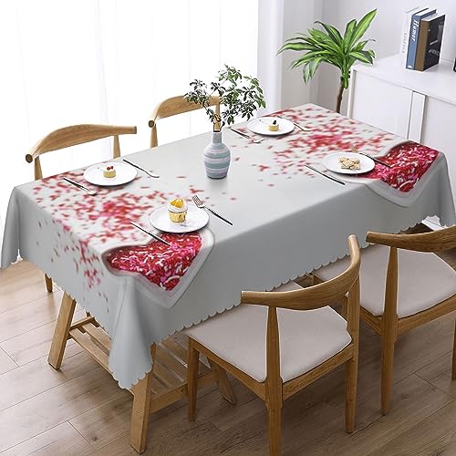 Nappe rectangulaire anti-tache pour protéger la table facilement
