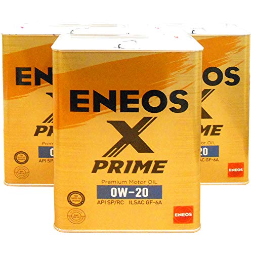 ENEOS X PRIME エンジンオイル 0W-20 SP/RC GF-6A 4L×3缶