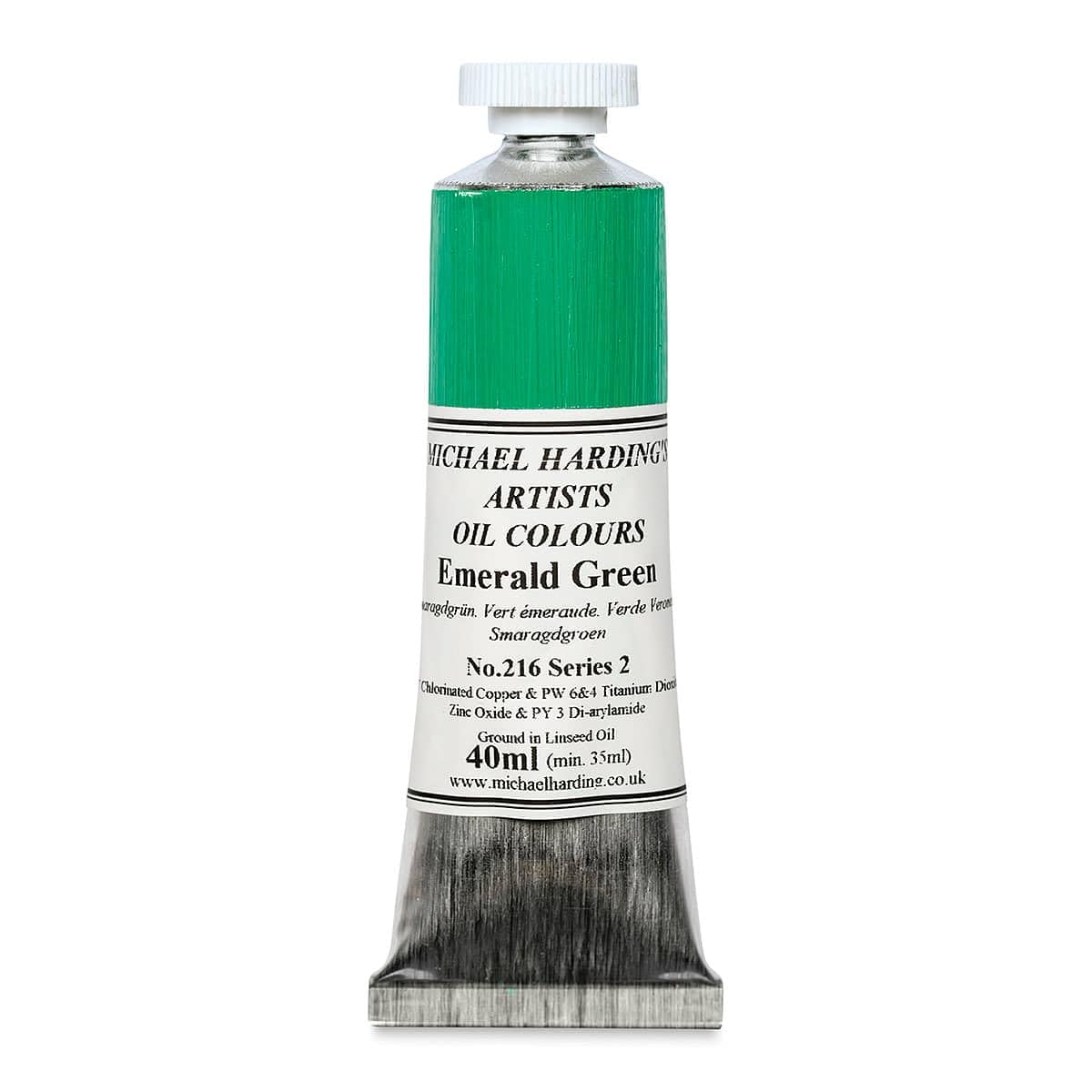Michael Harding Emerald Green Oil Colour : 40Ml