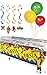 Fiesta Cinco De Mayo Party Pack Decorations Balloons and Tablecloth - 25 Pieces