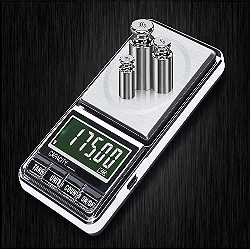 Báscula Digital Mini de Bolsillo para Joyería Acero Inoxidable miniatura 4