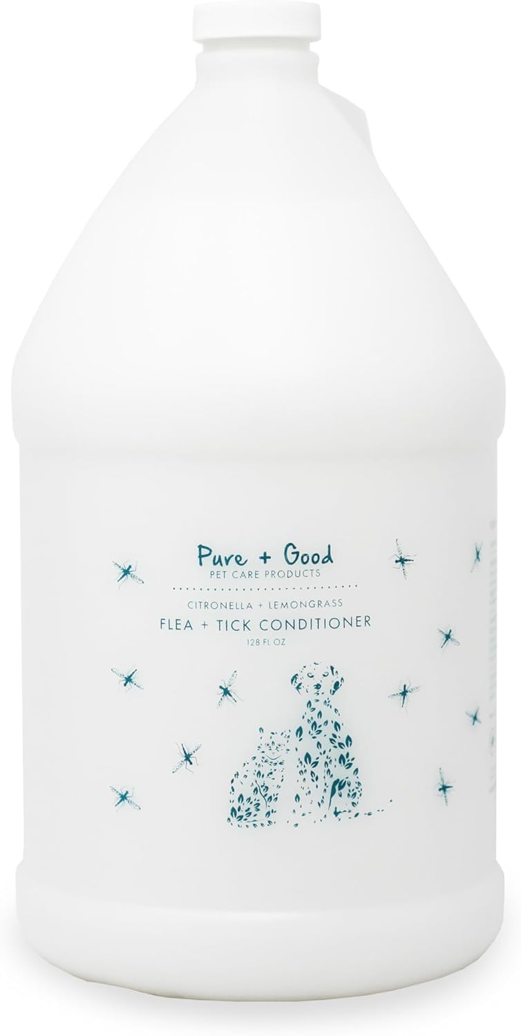 Dog + Cat: Flea + Tick Conditioner Gallon, RTU