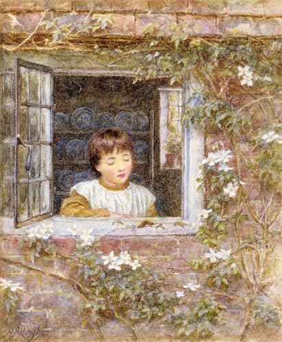 La oruga de Helen Allingham pintura famosa para salon y dormitorio elegante