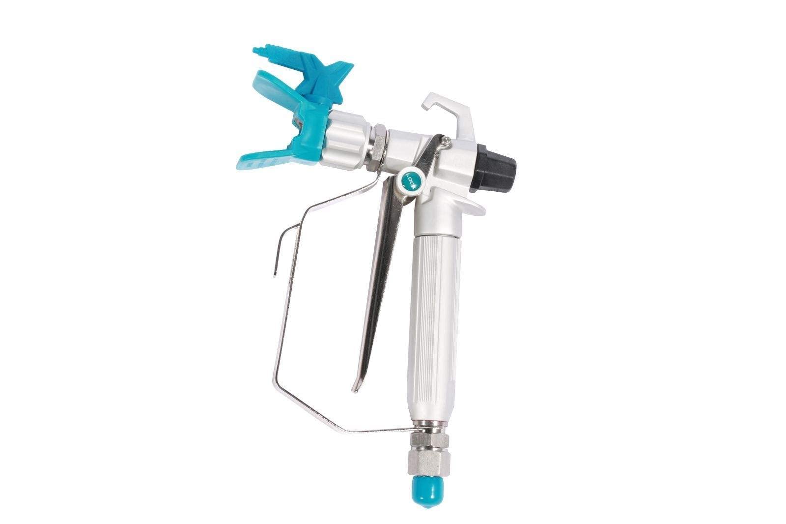 Pulverizador de pintura Airless 650w 200 bar, pistola de alta presión con soporte de aluminio, 1.4L/min