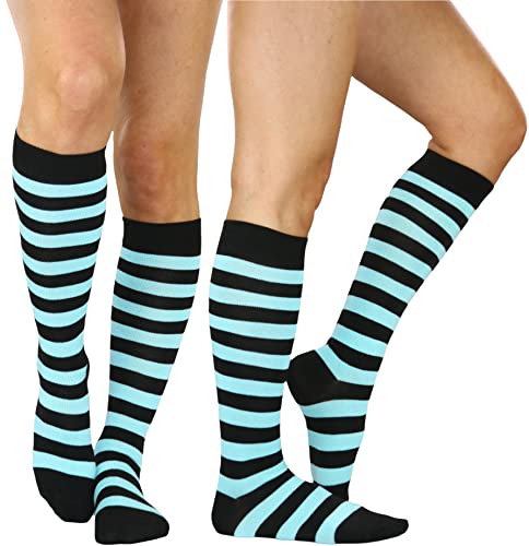 Image of ToBeInStyle Women's Pack of 6 or 12 Knee High Socks