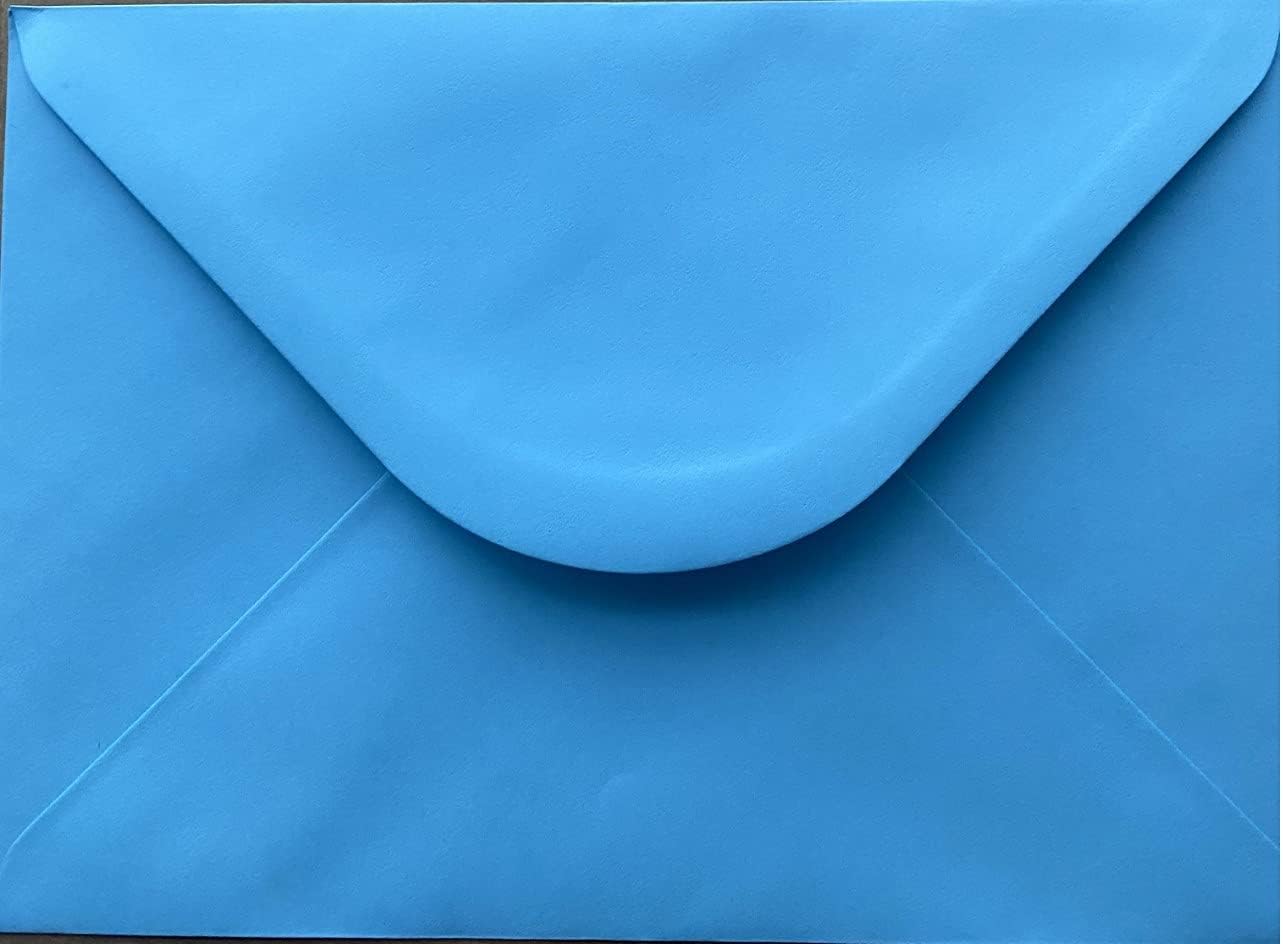 C5 Coloured envelopes for A5 Greeting Cards Wedding Invitation Crafts 162x229mm Pack of 25