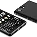 Aeska BlackBerry KEY2 Case, Ultra [Slim Thin] Flexible TPU Soft Skin Silicone Protective Case Cover for BlackBerry KEY2 (Black)