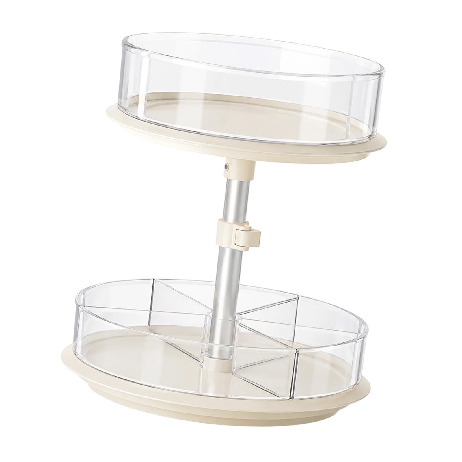 Deck Rotatable Holder 360 Degree Rotating Storage Rack for Pills Toiletries Stationery Home Use Twirling Planner