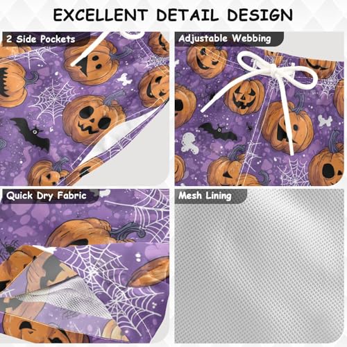 Boccsty Blue Ice Cream Boys Swim Trunks Baby Kids Swimwear Summer Toddler Beach Board Shorts 2T-XL3