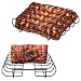 Amazon.com : UNCO- Stainless Steel Rib Rack, Holds Up to 4 Full Racks ...