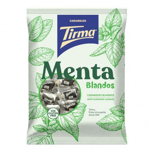 Tirma Caramelos Blandos de Menta, 125 g | Envueltos Individualmente
