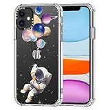 MOSNOVO Compatible with iPhone 11 Case, [Buffertech 6.6 ft Drop Impact] [Anti Peel Off Tech] Clear T
