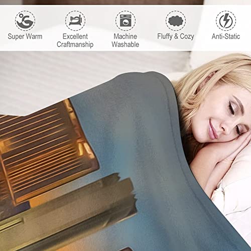 Couverture duveteuse double face Las Vegas en polaire premium