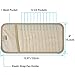 Car CD Case Holder, Wisdompro Vehicle Sun Visor Organizer for Cars with 12 DVD Storage Sleeves, 1 Mesh Pocket, 1 Pen Holder and Elastic Strap, Khaki