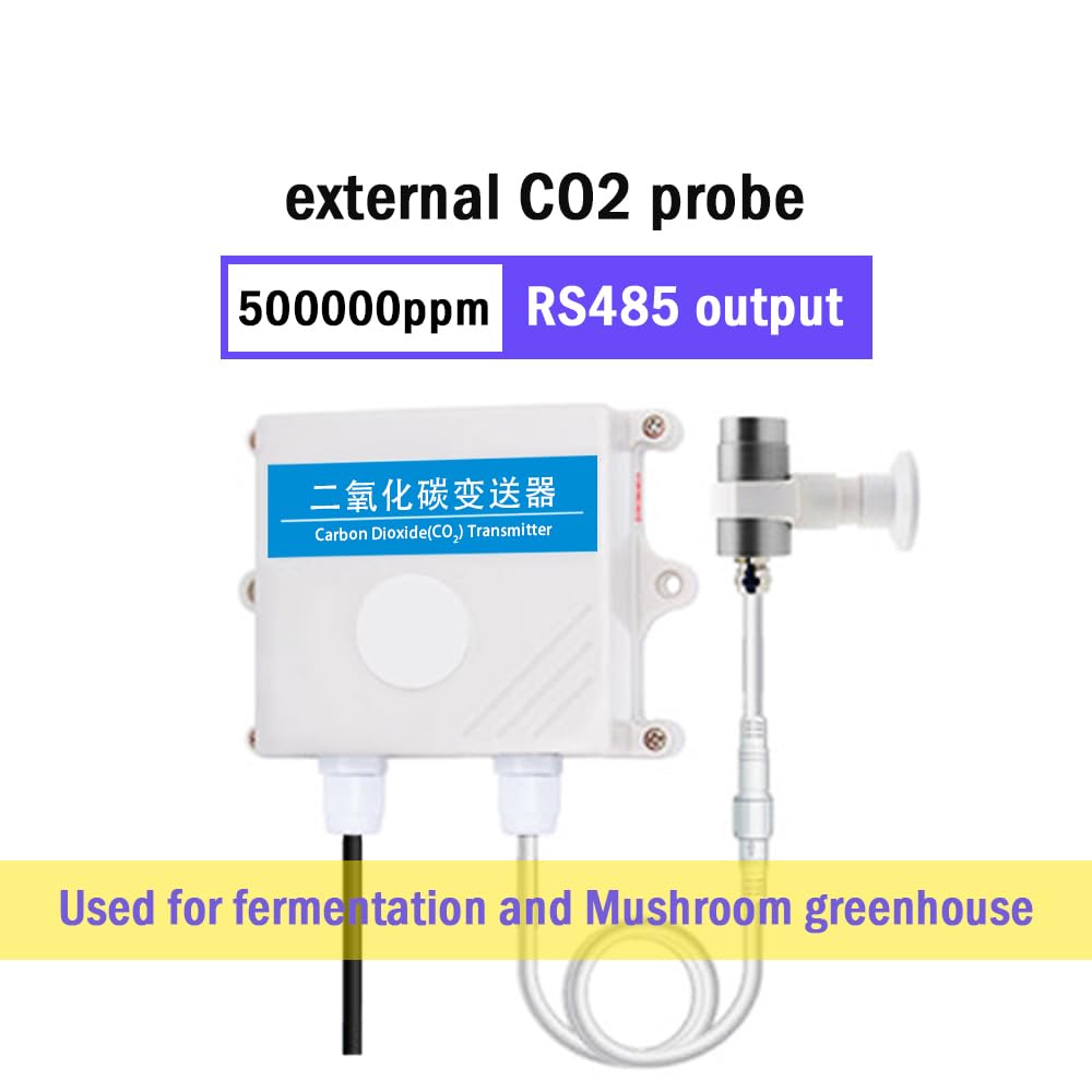 Carbon Dioxide Sensor Agricultural Greenhouse High-Precision Industrial RS485 CO2 Transmitter