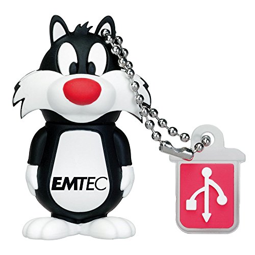 EMTEC Looney Tunes 4 GB USB 2.0 Flash Drive, Sylvester the Cat