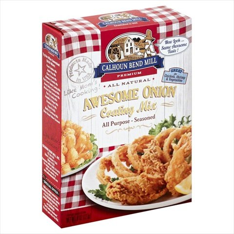 Calhoun Bend 8 oz. Awesome Onion Coating Mix - Case Of 6