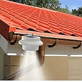 LED Solar Powered Fence Gutter Light Outdoor Garden Yard Wall Pathway Lamp White + Bracket