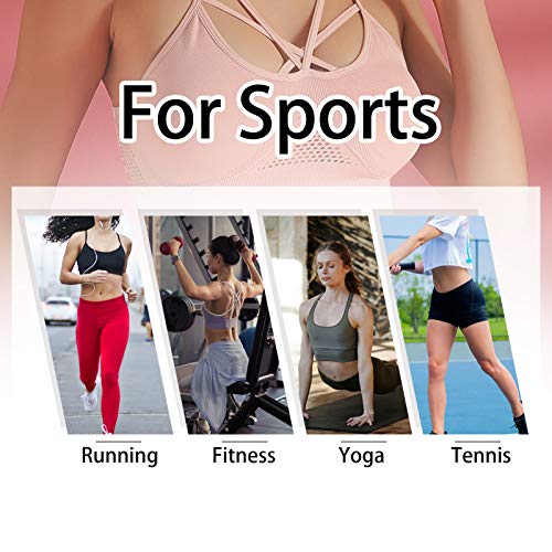 pedkit Sutiã esportivo feminino oco criss-cross strappy removível acolchoado treino atlético ioga co