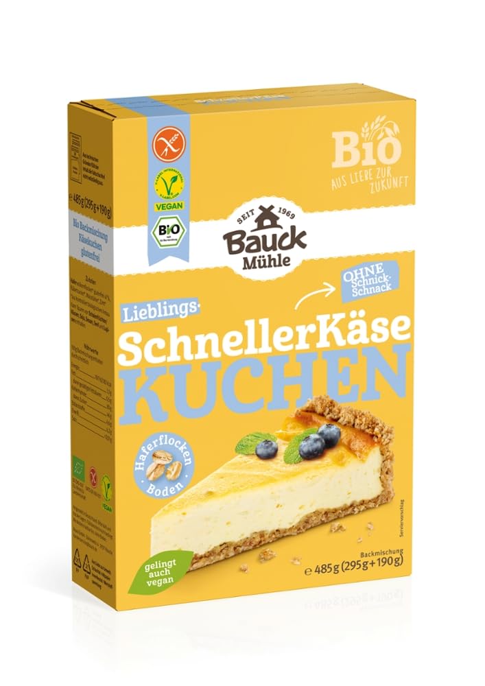 Bauckhof Bio Schneller Käsekuchen, 485g
