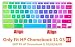 CaseBuy Ultra Thin Colorful Keyboard Cover Skin for 11.6" HP Chromebook 11 G5 EE Laptop(NOT Fit HP Chromebook 11 G2 / G3 / G4 / G5/G6), Rainbow
