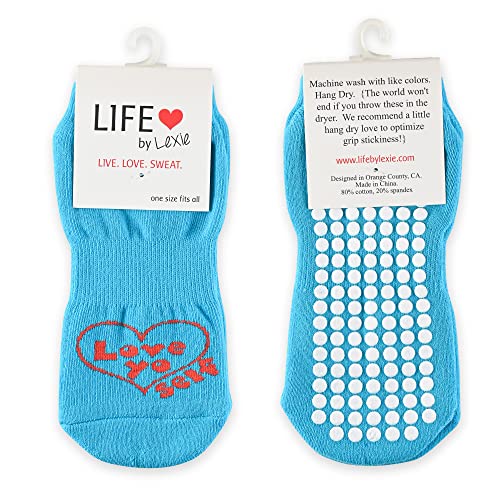 Image of Life By Lexie Sticky Grip Socks for Barre, Pilates, Lagree, Yoga, Dance Non Slip Women's Socks