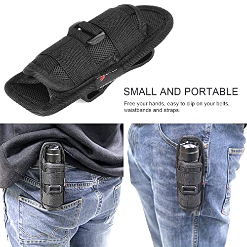 Ultrafire Tactical Flashlight With Holster, Single Mode Led Flashlight 1000 High Lumen Duty Flashlights With Belt Holster And Charger, Bright Small Flash Light Wf-501B #TOP4