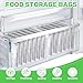 30pcs Reusable Aluminum Foil Sealable Storage Bags，2026 New Resealable Vacuum Zipper Pouches for Food，Stand Up Foil Sealable Bags with Label&Zip Lock for Vegetable Fruit Meat (10*S+10*M+10*L)