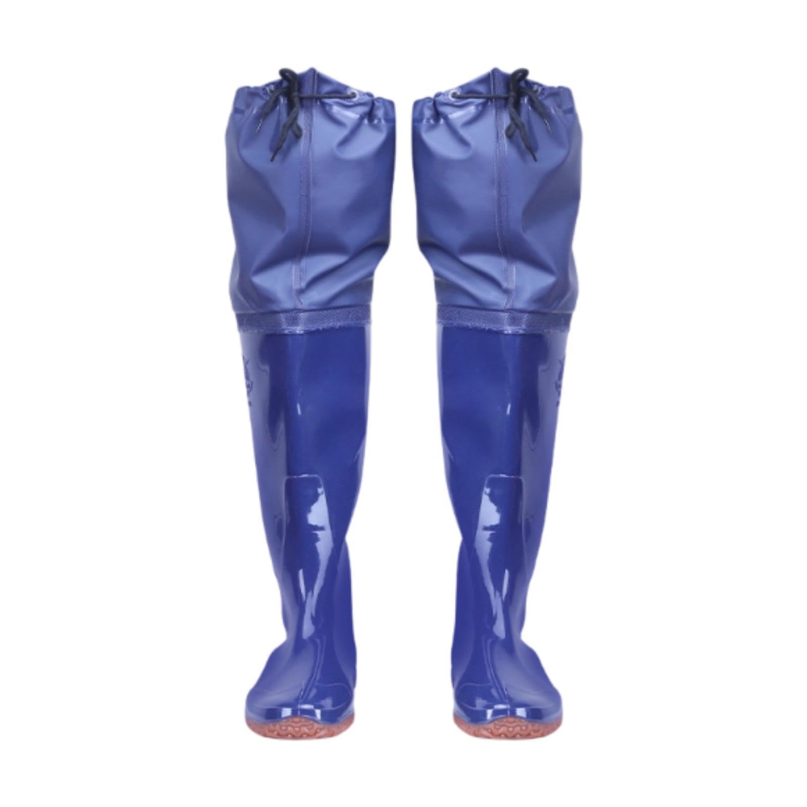 Stivali Da Pesca Impermeabili per Adulti, Altezza 60 Cm, in PVC, per Immersioni