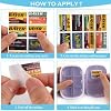 482Pcs Medicine Stickers for Pill Organizers, Quality Travel Daily Medication Organizer Stickers of Brands, 47 Sheets Pill Box Lables Stickers