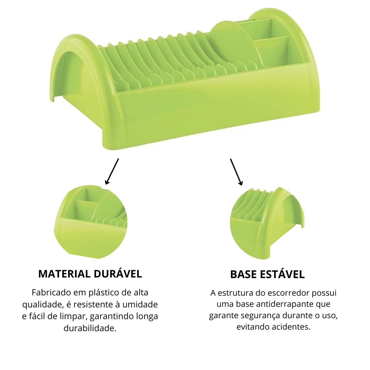 Scolapiatti Boon Desert Verde - Set 2 Pezzi, Per Biberon E Accessori Bebè, Design A Cactus - Foto 11