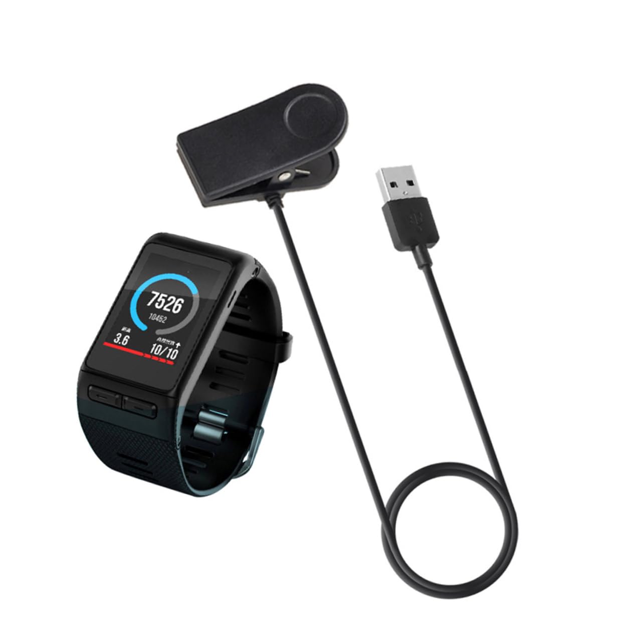 Housoutil Cavo Caricabatterie Hr Da 3 Pezzi Clip Per Caricabatterie Per Smartwatch Materiale Filo Di Rame Ricarica Rapida Cavo Extra Design Compatto