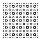 Peel and Stick Tile Stickers Waterproof DIY for Home Decor- (Pack of 25) 4x4 Inch Self-Adhesive Peel