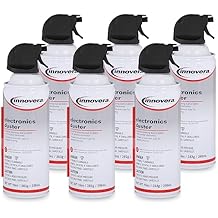 Innovera Compressed Air Duster Cleaner, 10 oz Can, 6/Pack