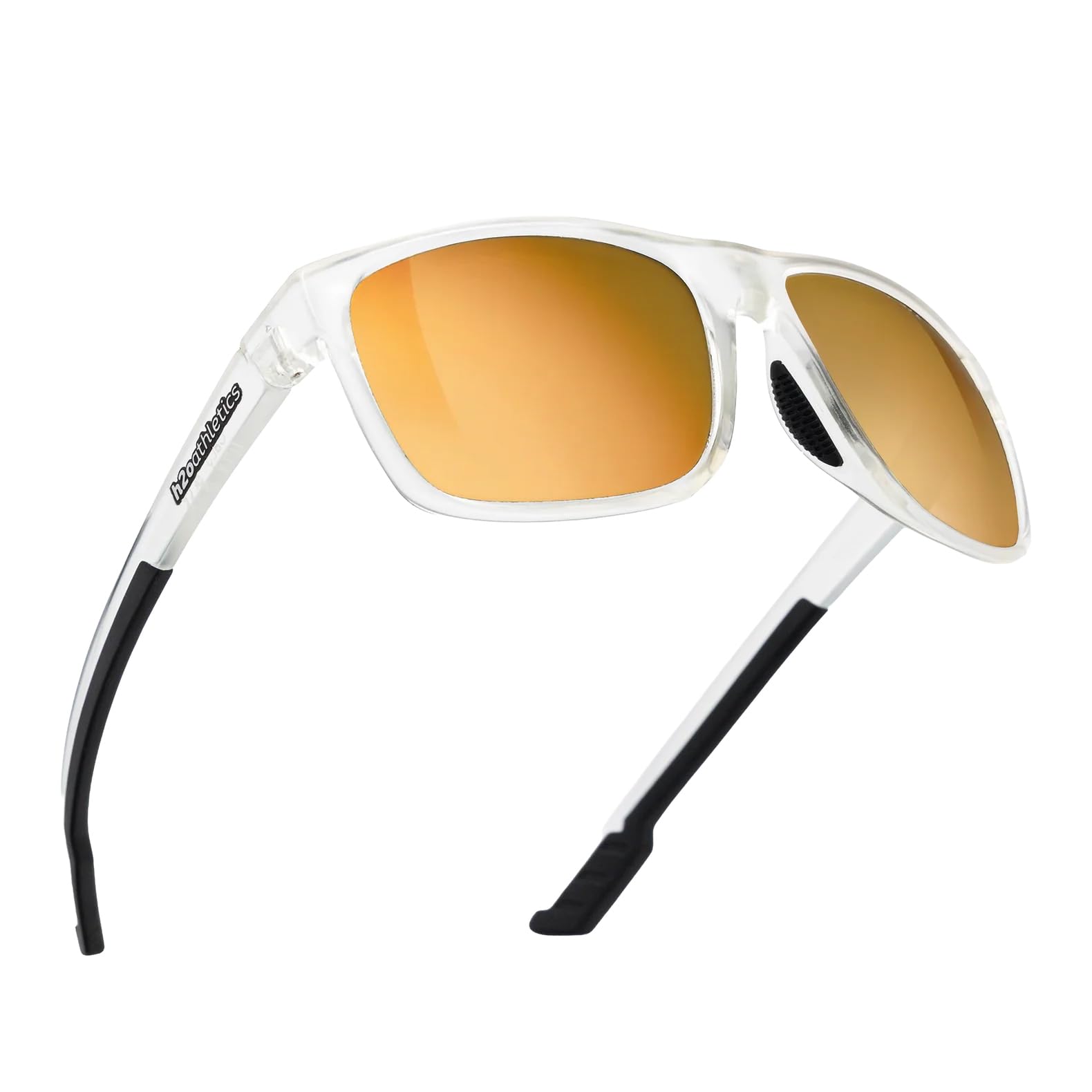 Waverider Lunettes de soleil polarisées flottantes – UV400 Performance Lunettes de sports nautiques pour bateau et pêche