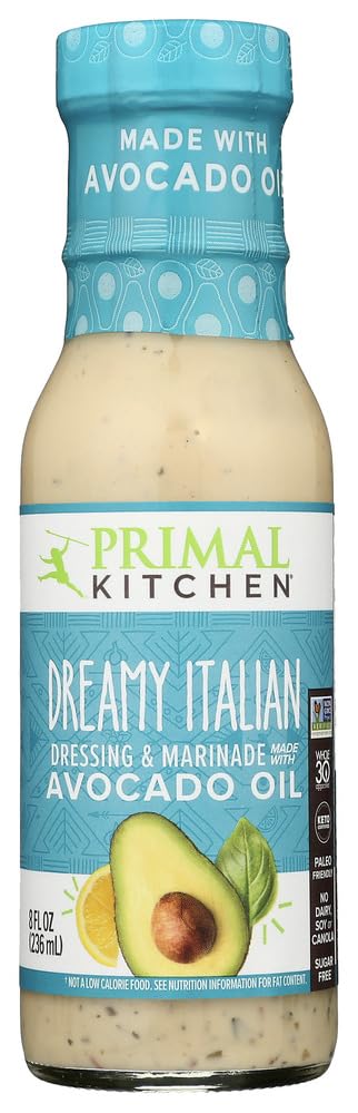 Primal Kitchen Dressing Df Ital Avcdo Oi, 8 Fl Oz (Pack Of 6)