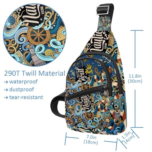 Mochila cruzada compacta e impermeable para proteger tus pertenencias en el camping 5