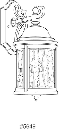 Miniatura 2 de Progress Lighting P5649-31 Ashmore Outdoor, 6-58 pulgadas de ancho x 14-1316 pulgadas de alto, negro, 16 unidades