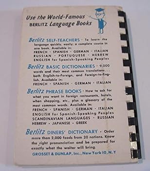 Spiral-bound Berlitz Greek for Travelers (Phrase book and glossary of common words) Book