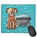 Produktbild Mouse Pad Pet Dog Sitting mit Bucket Wash Pflegebürste Mousepad Resistant mit rutschfestem Gummi